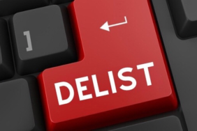 delist